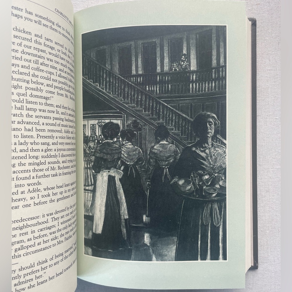 Jane Eyre by Charlotte Bronte Vintage Hardcover Book 1984 - Picture 8 of 14